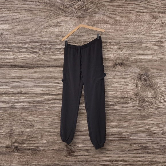 Mine Jet Black Stretch Pants - Picture 5 of 6